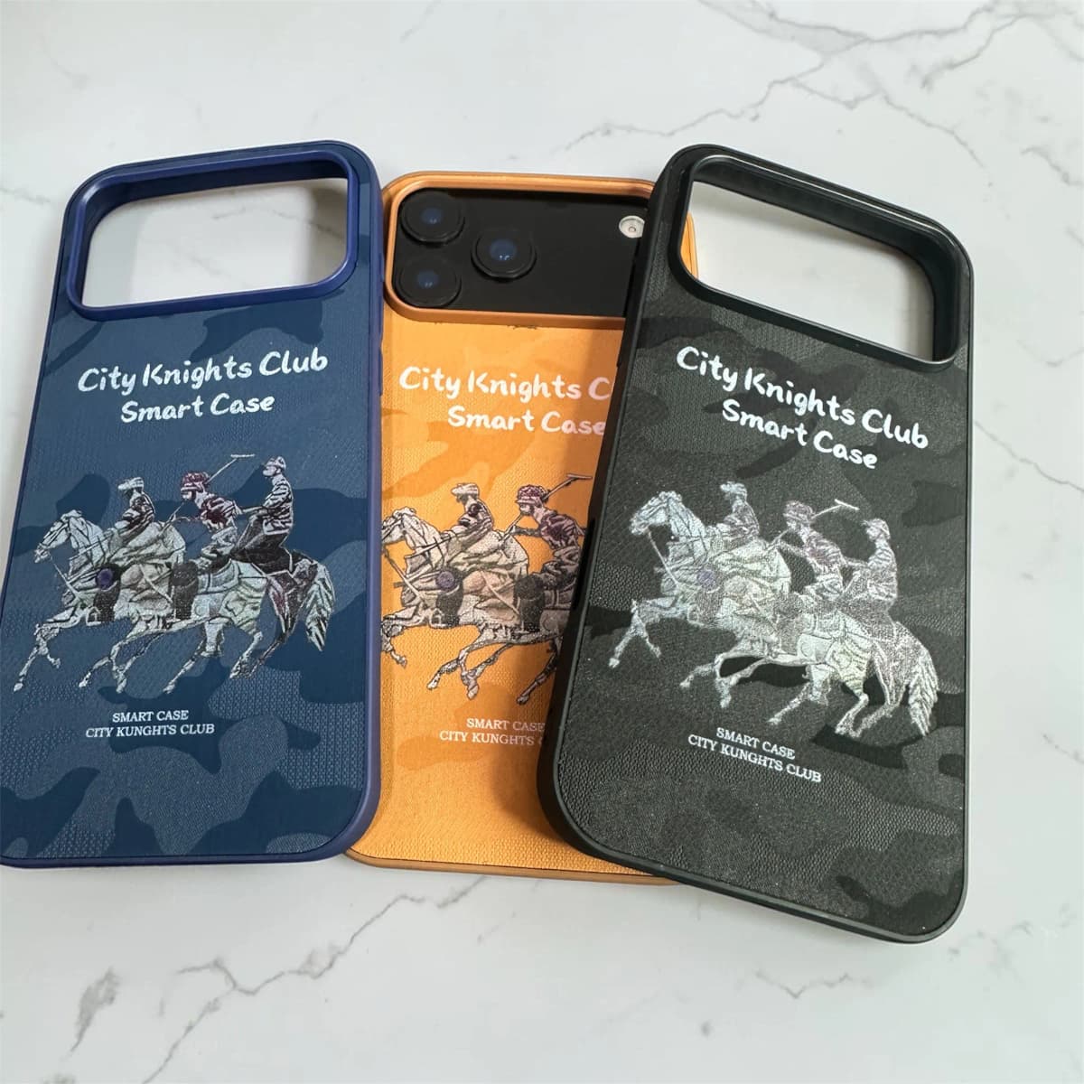 City Knights Club Luxury iPhone Case 🐎✨