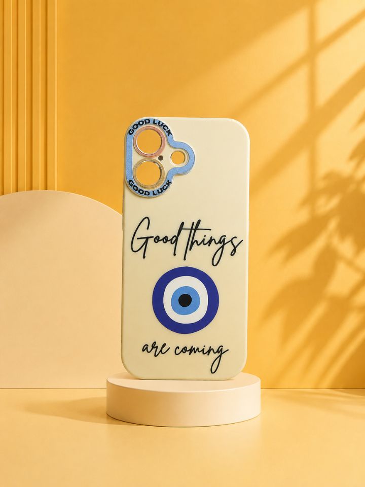 "Good Things Are Coming" Evil Eye iPhone Case