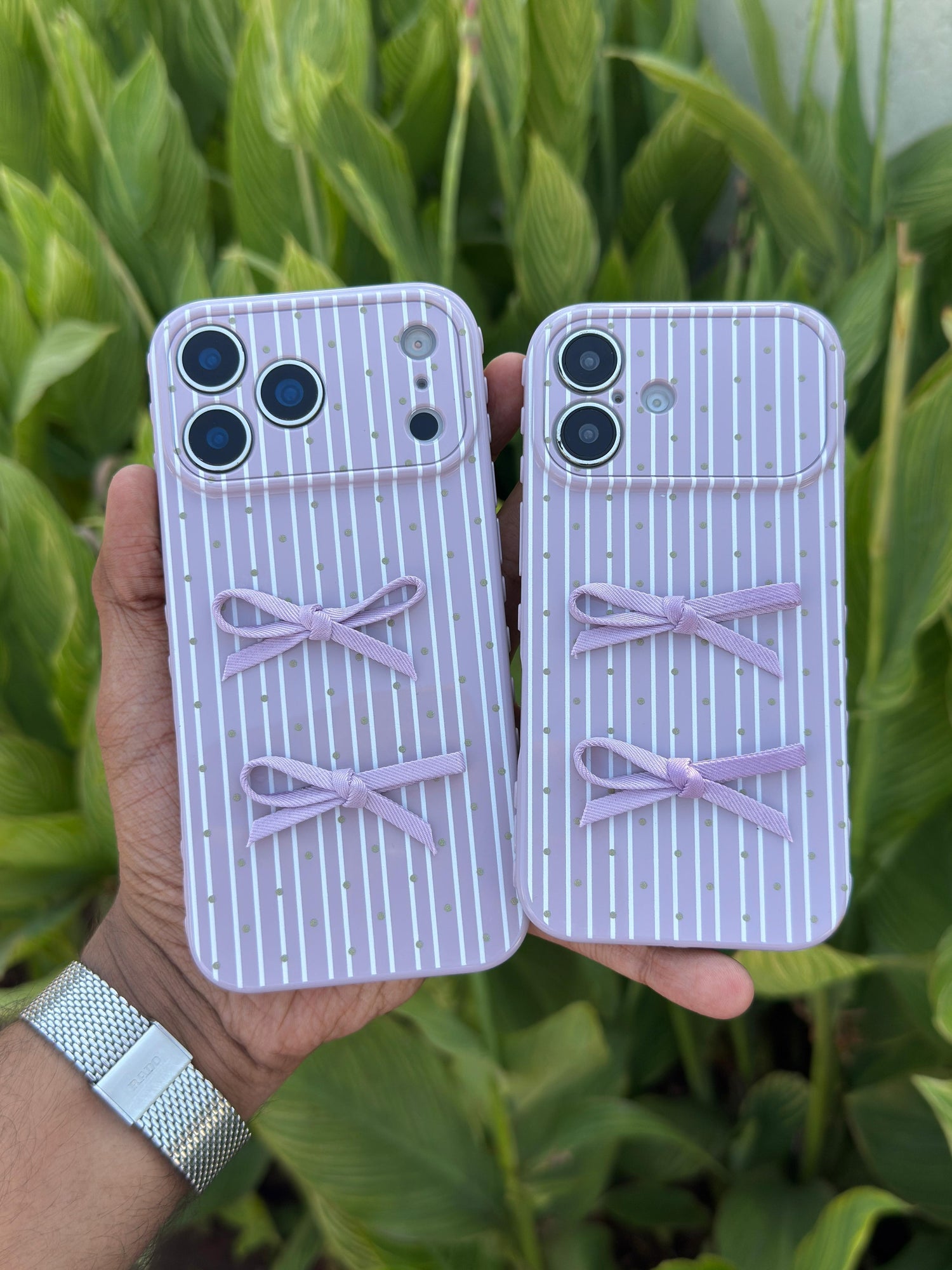 Double Bow Aesthetic iPhone 17 Case 🎀